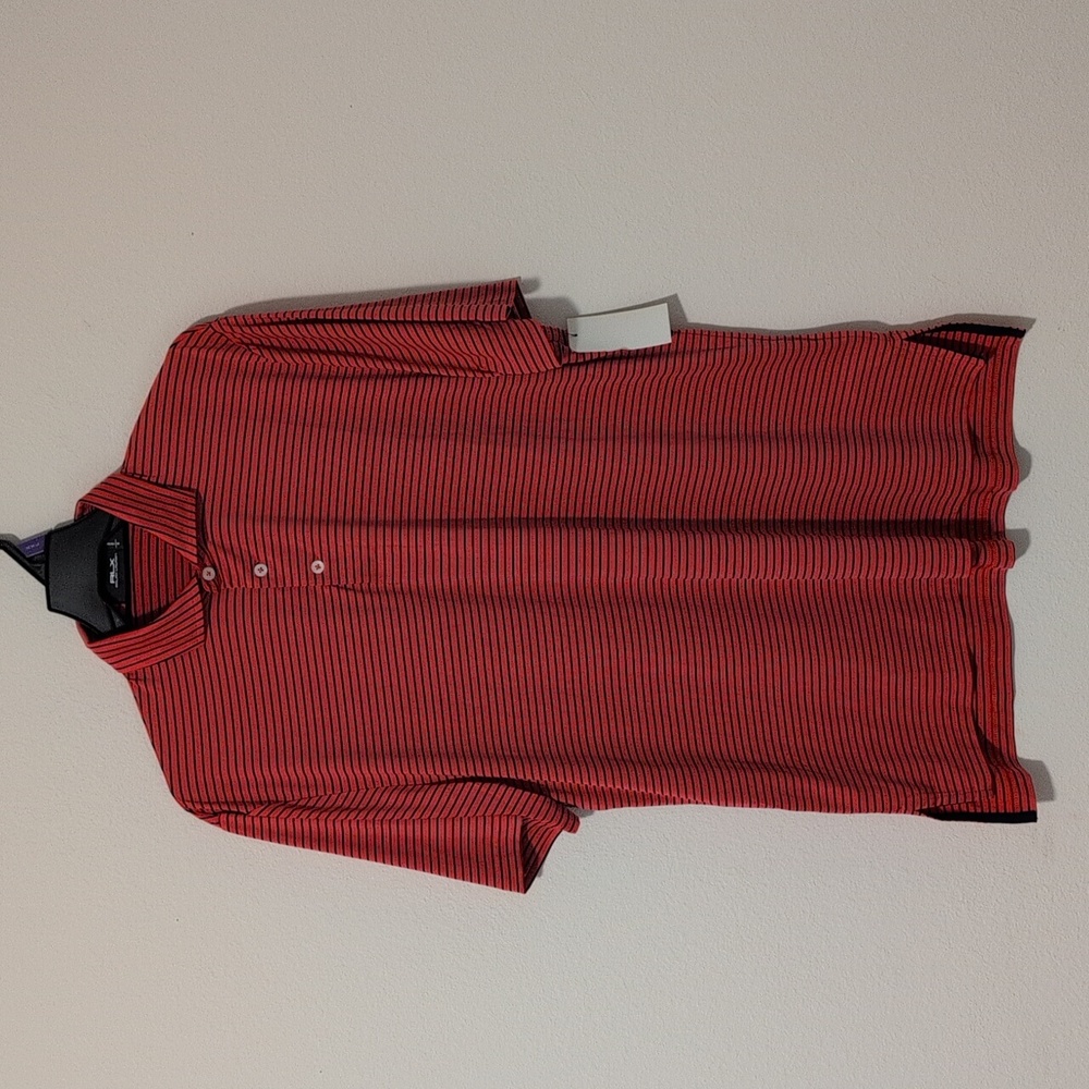 RLX Ralph Lauren men's Medium size French golf T-shirts.